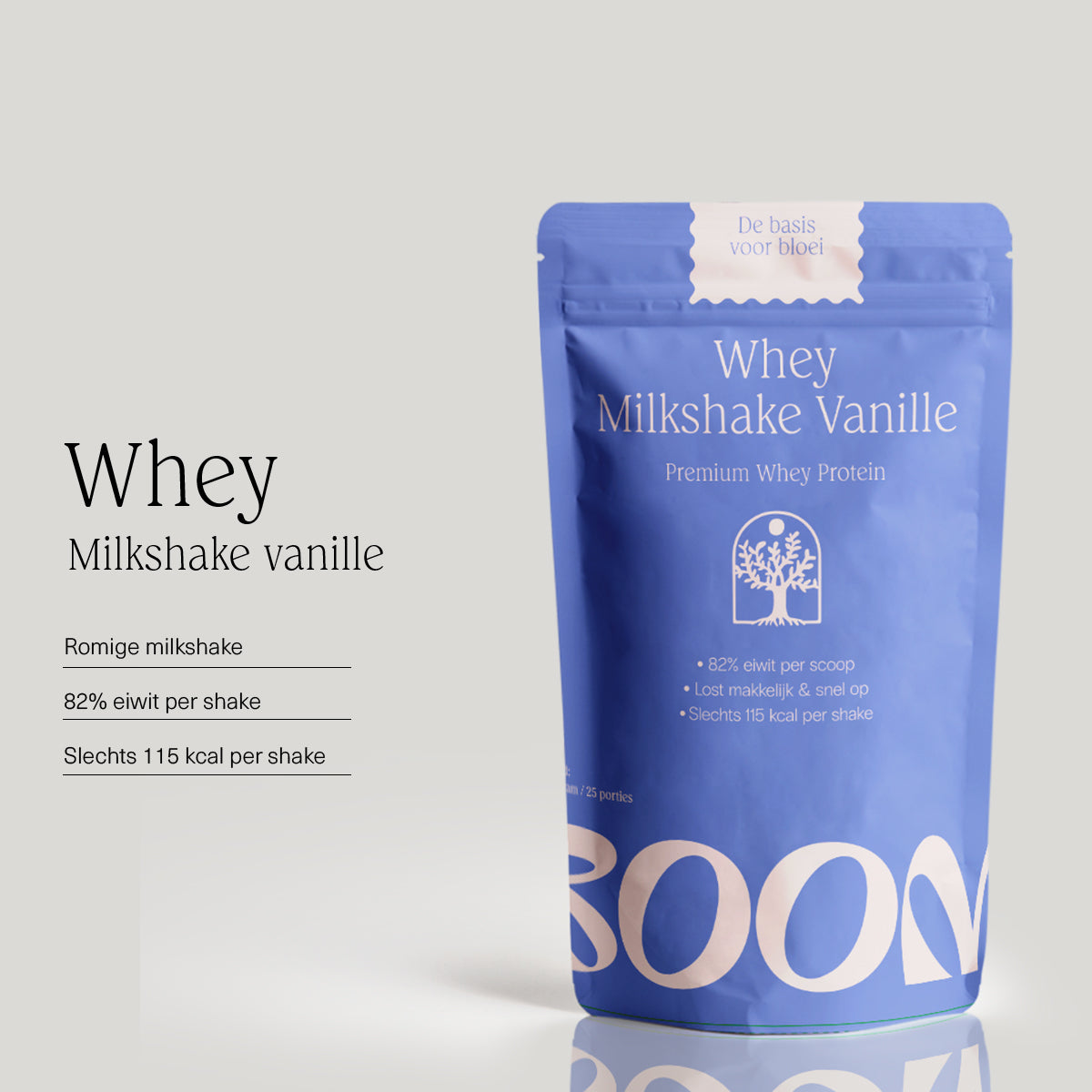 Boom Whey Vanille Milkshake
