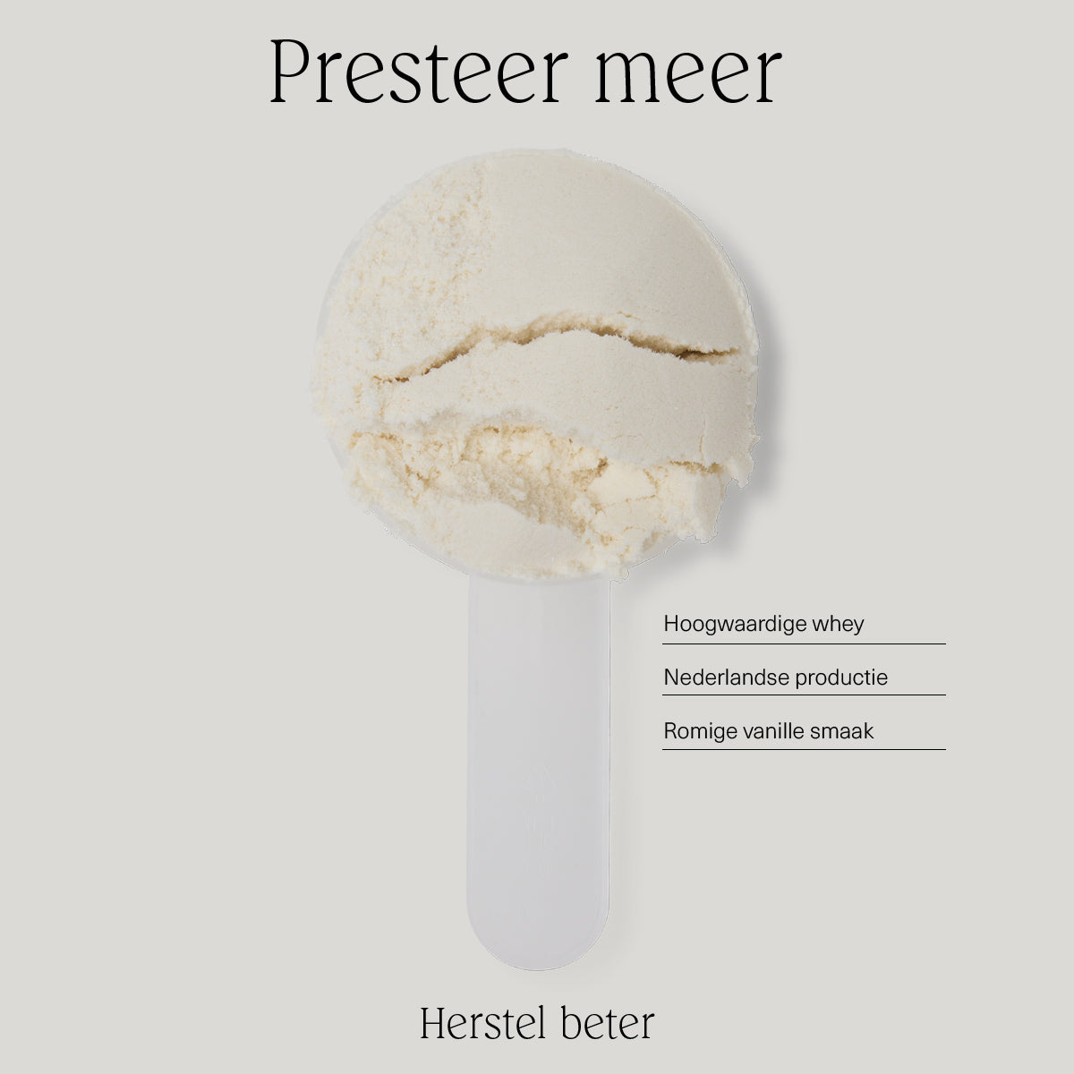 Boom Whey Vanille Milkshake