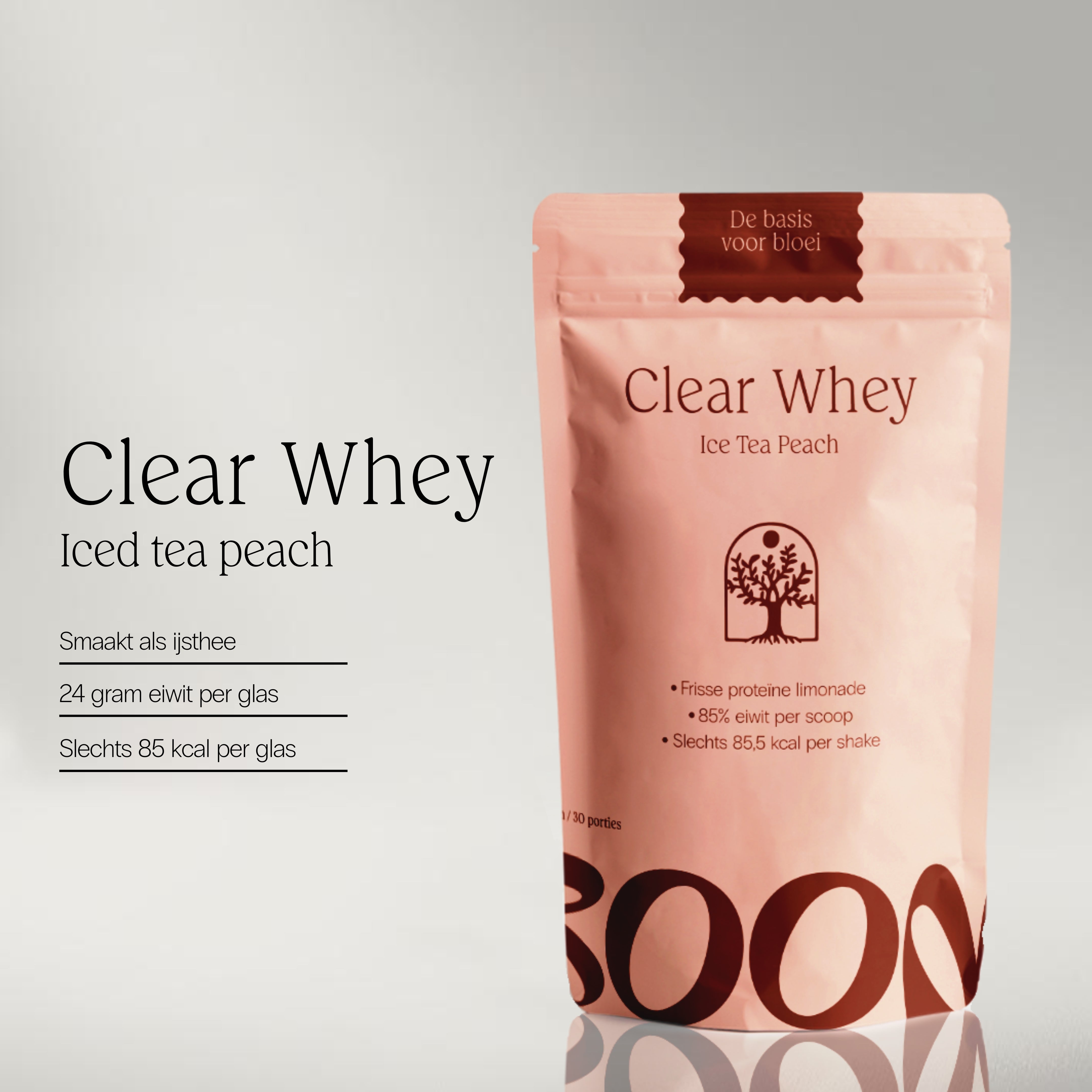 Boom Clear Whey Eistee Pfirsich