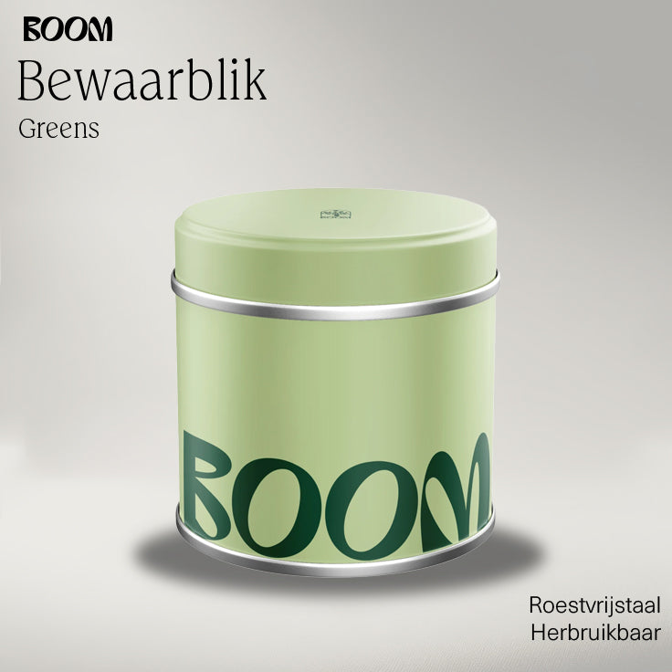 🎁 Boom Greens bewaarblik (100% off)