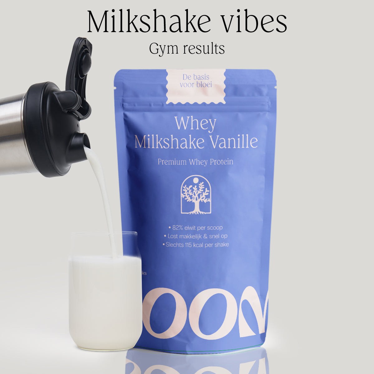 Boom Whey Vanille Milkshake